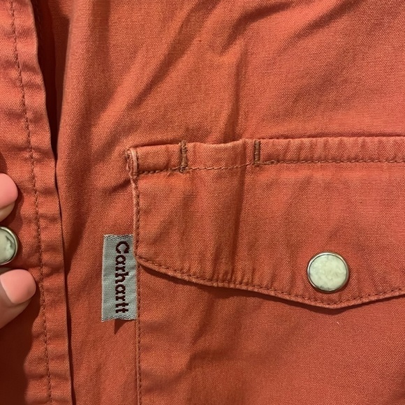 Carhartt pearl snap vest, small - Picture 4 of 6
